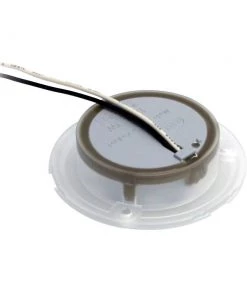 Hella Marine Blue LED Round Courtesy Lamp - White Bezel - 24V [980503241] Marine Lighting