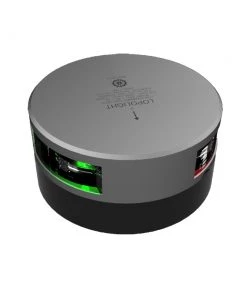 Lopolight Series 101-003 - Starboard Port Side Light - 1NM - Horizontal Mount - Green/Red - Silver Housing [101-003] Marine Lighting