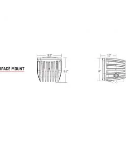 Marine Lighting RIGID Industries Radiance Pod Amber Backlight Black Housing - Pair [20204]