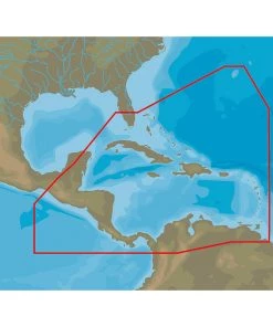 Cartography C-MAP 4D NA-D065 Caribbean Central America -microSD/SD [NA-D065]