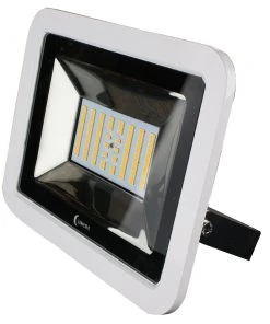 Lunasea Lighting Marine Lighting Lunasea 35W Slimline LED Floodlight, 12/24V, Cool White, 4800 Lumens, 3 Cord - White Housing [LLB-36MN-81-00]