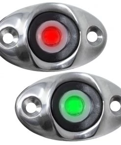 TACO Marine Marine Lighting TACO Surface Mount LED Side Navigation Light Set - 1-3/4" [F38-6610D]