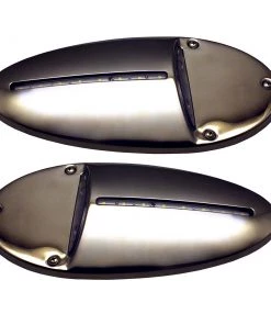 Innovative Lighting LED Docking Light- Mirrored Stainless Steel - Pair [585-0220-7] Marine Lighting