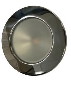 Lunasea Lighting Marine Lighting Lunasea Gen 3 Indoor/Outdoor Recessed 3.5 LED Light - 2700K 85 CRI Dimmable COB LED - Warm White/Polished SS Bezel [LLB-46WW-3A-SS]