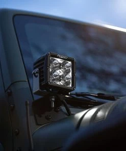 RIGID Industries Radiance Pod XL - Black Case W/Blue Backlight - Pair [32202] Marine Lighting