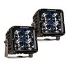 RIGID Industries Radiance Pod XL - Black Case W/Blue Backlight - Pair [32202] Marine Lighting