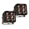 RIGID Industries Radiance Pod XL - Black Case W/Red Backlight - Pair [32203]