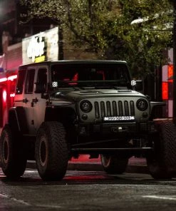 RIGID Industries Radiance Pod XL - Black Case W/Amber Backlight - Pair [32205] Marine Lighting