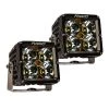 RIGID Industries Radiance Pod XL - Black Case W/Amber Backlight - Pair [32205] Marine Lighting