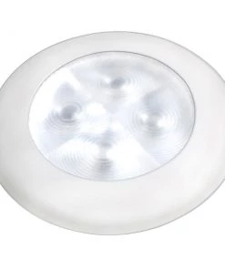 Hella Marine Courtesy Light - Warm White W/White Rim [980500741]