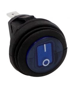 HEISE LED Lighting Systems HEISE Rocker Switch - Illuminated Blue Round - 5-Pack [HE-BRS] Marine Lighting