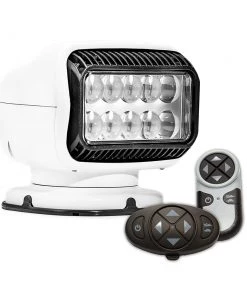 Golight Radioray GT Series Permanent Mount - White LED - Wireless Handheld Wireless Dash Mount Remotes [20074GT]