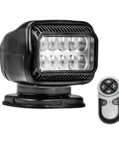 Golight Radioray GT Series Permanent Mount - Black LED - Wireless Handheld Remote [20514GT] Marine Lighting