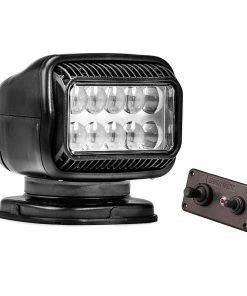 Golight Radioray GT Series Permanent Mount - Black LED - Hard Wired Dash Mount Remote [20214GT]