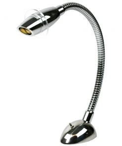 Sea-Dog Deluxe High Power LED Reading Light Flexible W/Switch - Cast 316 Stainless Steel/Chromed Cast Aluminum [404541-1] Marine Lighting