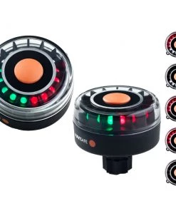 Marine Lighting Navisafe Navilight Tricolor 2NM W/RAILBLAZA Base [355-1]