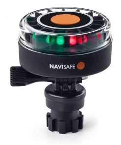 Marine Lighting Navisafe Navilight Tricolor 2NM W/Navimount Base [340-1]