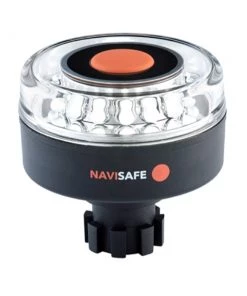 Marine Lighting Navisafe Navilight All-White 5 Mode 360 2NM W/Navibolt Base [042-1]