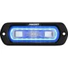 RIGID Industries SR-L Series Marine Spreader Light - Black Flush Mount - White Light W/Blue Halo [52201] Marine Lighting