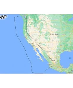 Cartography C-MAP M-NA-Y206-MS West Coast Baja California REVEAL Coastal Chart - Does NOT Contain Hawaii [M-NA-Y206-MS]