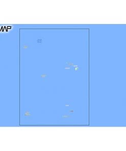 Cartography C-MAP M-NA-Y210-MS Hawaii Marshall Islands French Polynesia REVEAL Coastal Chart [M-NA-Y210-MS]
