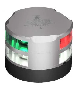 Lopolight Series 201-007 - Tri-Color Navigation/Anchor/Strobe - 2NM - Horizontal Mount - Silver Housing [201-007G2S]