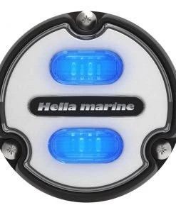 Marine Lighting Hella Marine Apelo A1 Blue White Underwater Light - 1800 Lumens - Black Housing - White Lens [016145-011]