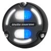 Hella Marine Apelo A2 Blue White Underwater Light - 3000 Lumens - Black Housing - Charcoal Lens W/Edge Light [016147-001]