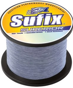 Sufix Superior Smoke Blue Monofilament - 30lb - 3950 Yds [647-930] Fishing Line & Leaders