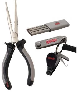 Rapala Combo Pack - Pliers, Clipper, Punch Sharpener [RTC-6PCHS] Fillet Knives & Fishing Tools