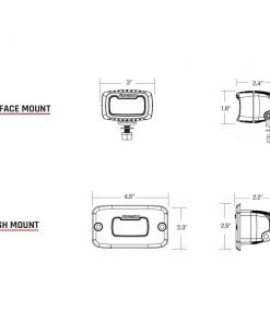 RIGID Industries SR-M Series Pro Hybrid-Diffused LED Surface Mount - White [942513-001] Marine Lighting