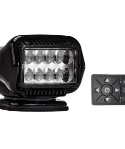 Golight Stryker ST Series Permanent Mount Black 12V LED W/Hard Wired Dash Mount Remote [30214ST]