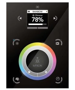 OceanLED OceanDMX WTP Plus Explore XFM Dual Black Panel [013011] Marine Lighting