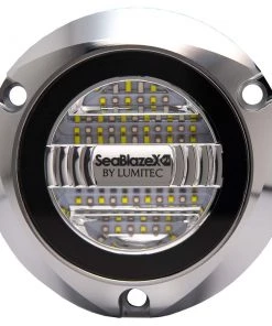 Lumitec Seablaze X2 Spectrum Underwater Light RGBW Polished Housing [101591]