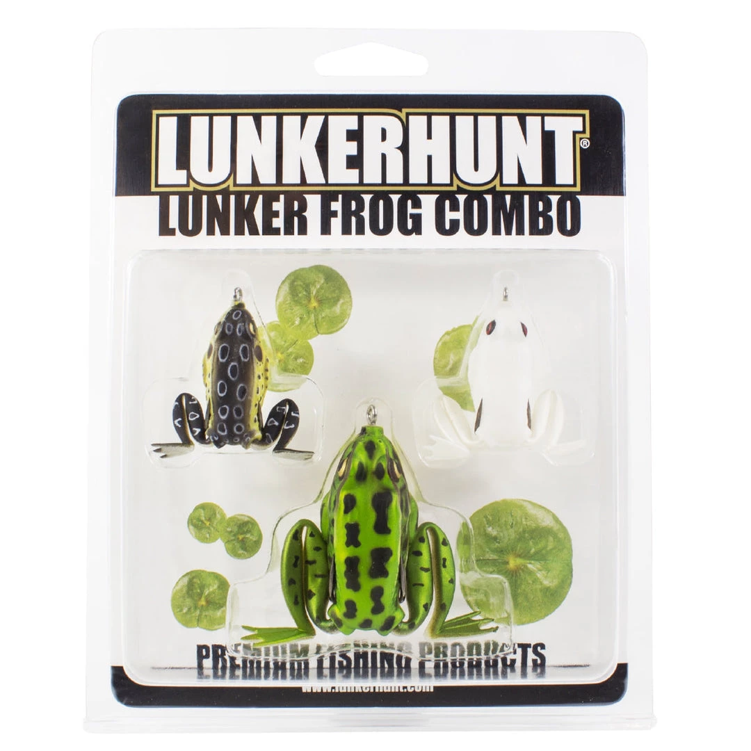 Fillet And Release Fishing Co. Lunkerhunt Frog Combo Kit All Freshwater Lures