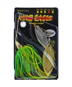 Fillet And Release Fishing Co. War Eagle Nickel Spinnerbait Double Willow All Freshwater Lures