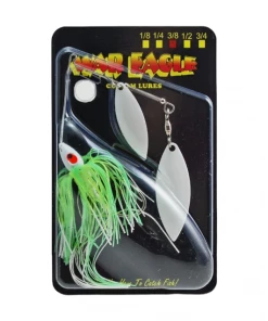 Fillet And Release Fishing Co. War Eagle Nickel Spinnerbait Double Willow All Freshwater Lures