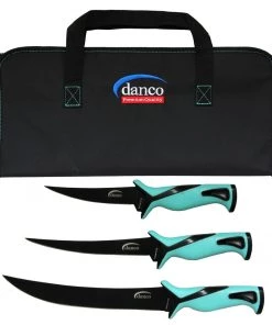 Fillet And Release Fishing Co. Danco Pro Series Knive Kit With Rollup Bag