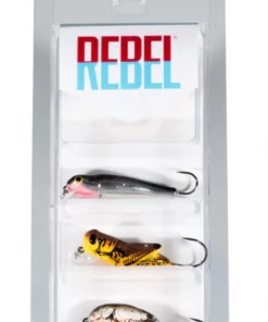 Fillet And Release Fishing Co. Rebel Micro Critter 3 Pack Assorted