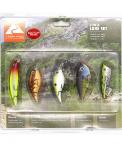 Fillet And Release Fishing Co. All Freshwater Lures Ozark Trail 5-Piece Assorted Fishing Lure Pack