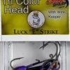 Fillet And Release Fishing Co. Luck E Strike Tri Color Teardrop Jig Heads