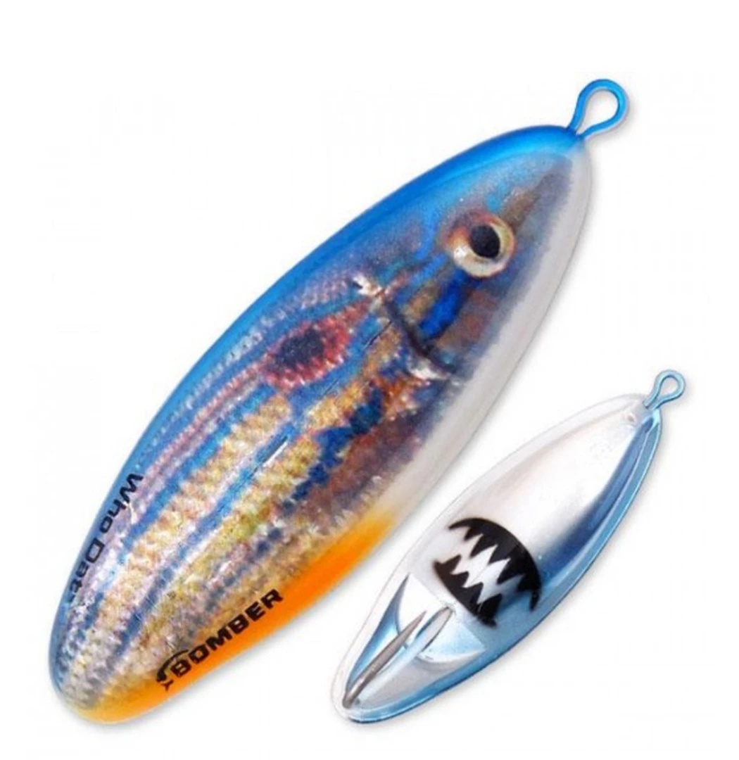 Fillet And Release Fishing Co. Bomber Who Dat Weedless Rattling Spinning Spoon 7/8oz
