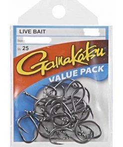 Fillet And Release Fishing Co. All Terminal Tackle Gamakatsu Saltwater Live Bait Hooks Value Pack