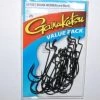 Fillet And Release Fishing Co. Gamakatsu Offset Shank Round Bend Worm Fish Hooks Value Pack