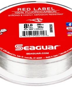 Fillet And Release Fishing Co. Seaguar Red Label Fluorocarbon Line 200yd.