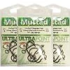 Fillet And Release Fishing Co. Mustad O'Shaughnessy Live Bait 2X Strong 3X Short Forged Hook With Action Ring (6 Pack)