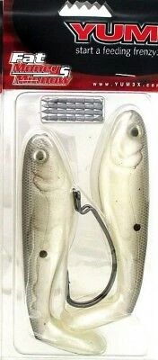 Fillet And Release Fishing Co. YUM Money Minnow Paddle Tail Swimbait 5"