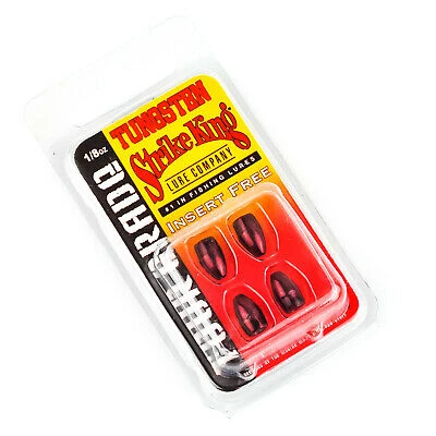 Fillet And Release Fishing Co. All Terminal Tackle Strike King Tungsten Bullet Weights